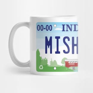 Mishawaka License Plate Mug